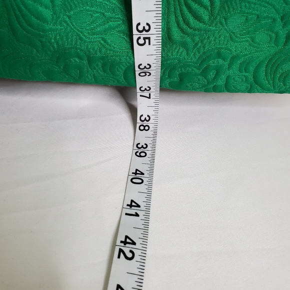 Ellen Tracy Jacquard Dress with Gold Embellishment - Picture 16 of 16